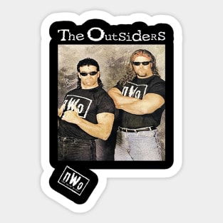 The Outsiders - Kevin Nash & Scott Hall  - NWO Wrestling Sticker